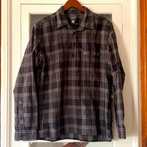 Jcrew plaid flannel Henley
